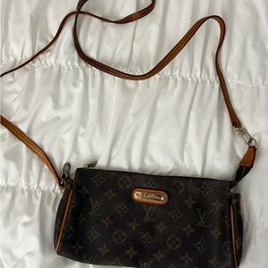 LV style Monogram Brown Crossbody Bag